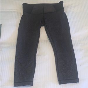 Lily lemon leggings (crop)